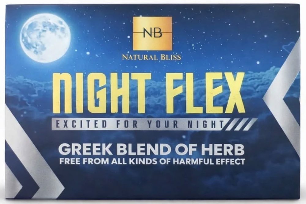 Night Flex Premium Herbal Pills, front of pack