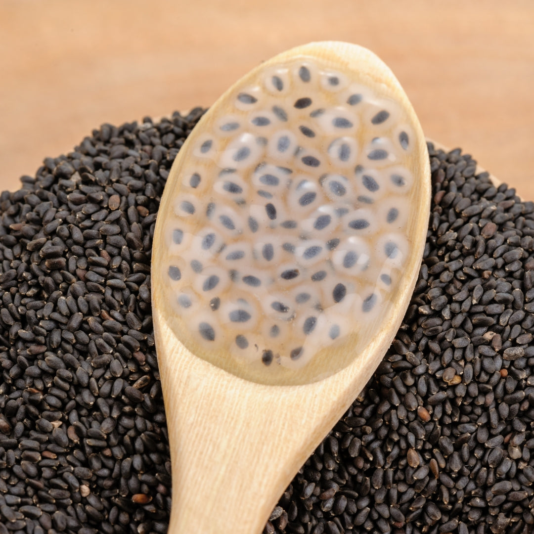 Premium Basil Seeds – 100% Natural & Fresh